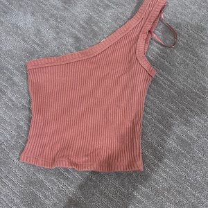 one shoulder tank